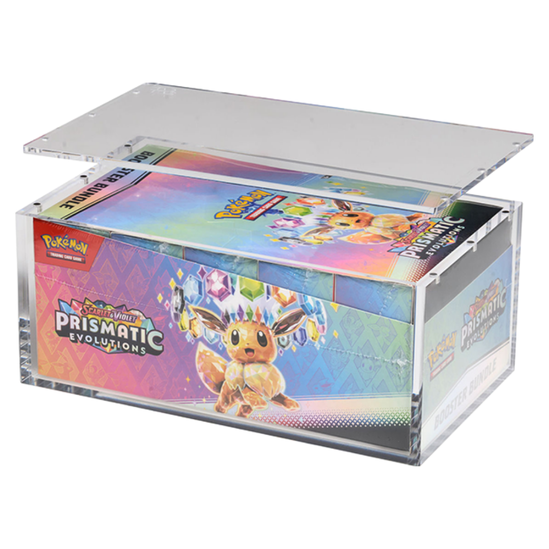 The Acrylic Box | Pokémon Booster Bundle Retail Display V1 | Acryl Case