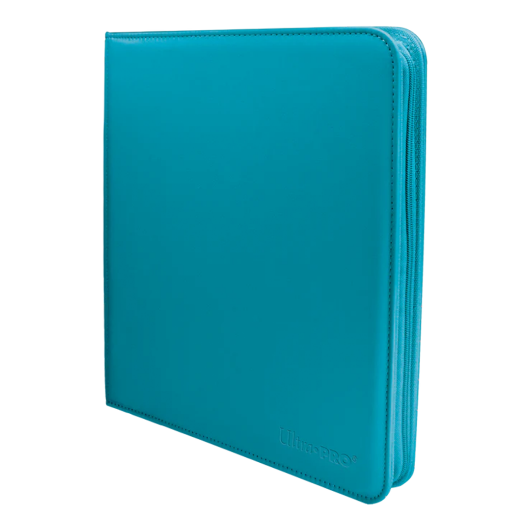 Ultra Pro | Vivid - Teal | 12-Pocket Zippered PRO-Binder