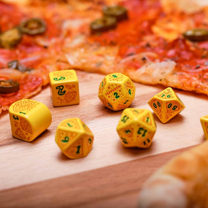 Q Workshop | Margherita | Pizza Dice Set