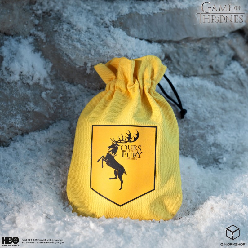 Q Workshop | Baratheon | Game Of Thrones Dice Pouch