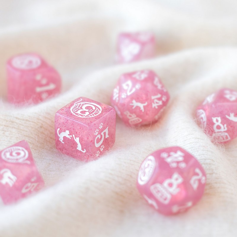 Q Workshop | Daisy | Cats Dice Set