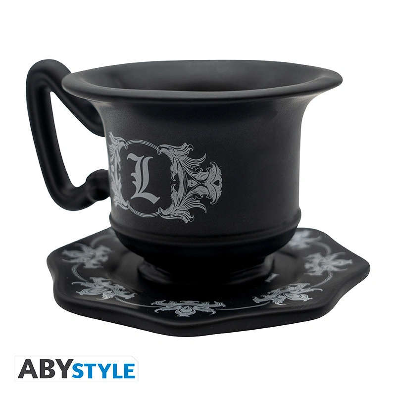 Death Note | L's Cup | 3D Mug with Saucer (200ml)