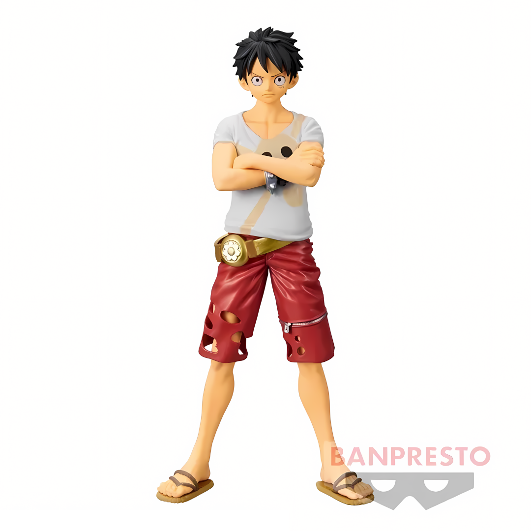 Banpresto | Monkey D. Luffy DXF The Grandline Men Vol. 6 (16cm) | One Piece Film Red