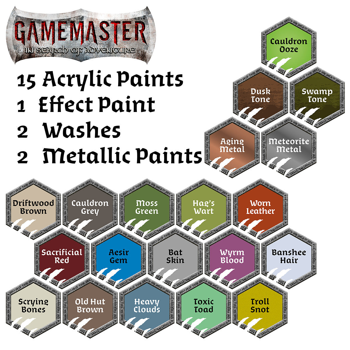 GameMaster - Wilderness Adventures - Paint Set