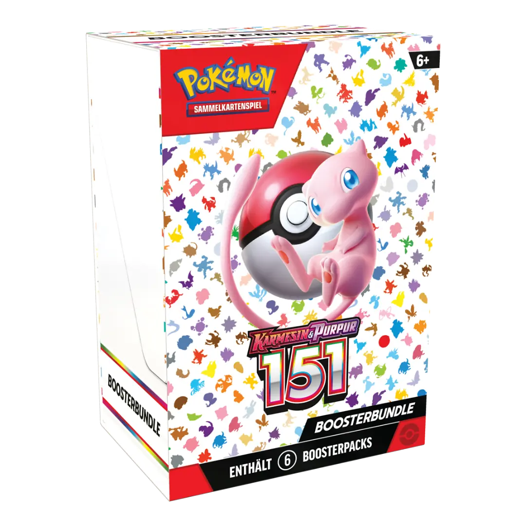 Pokémon TCG: Karmesin & Purpur 151 (SV3.5) - Booster Bundle (DE)