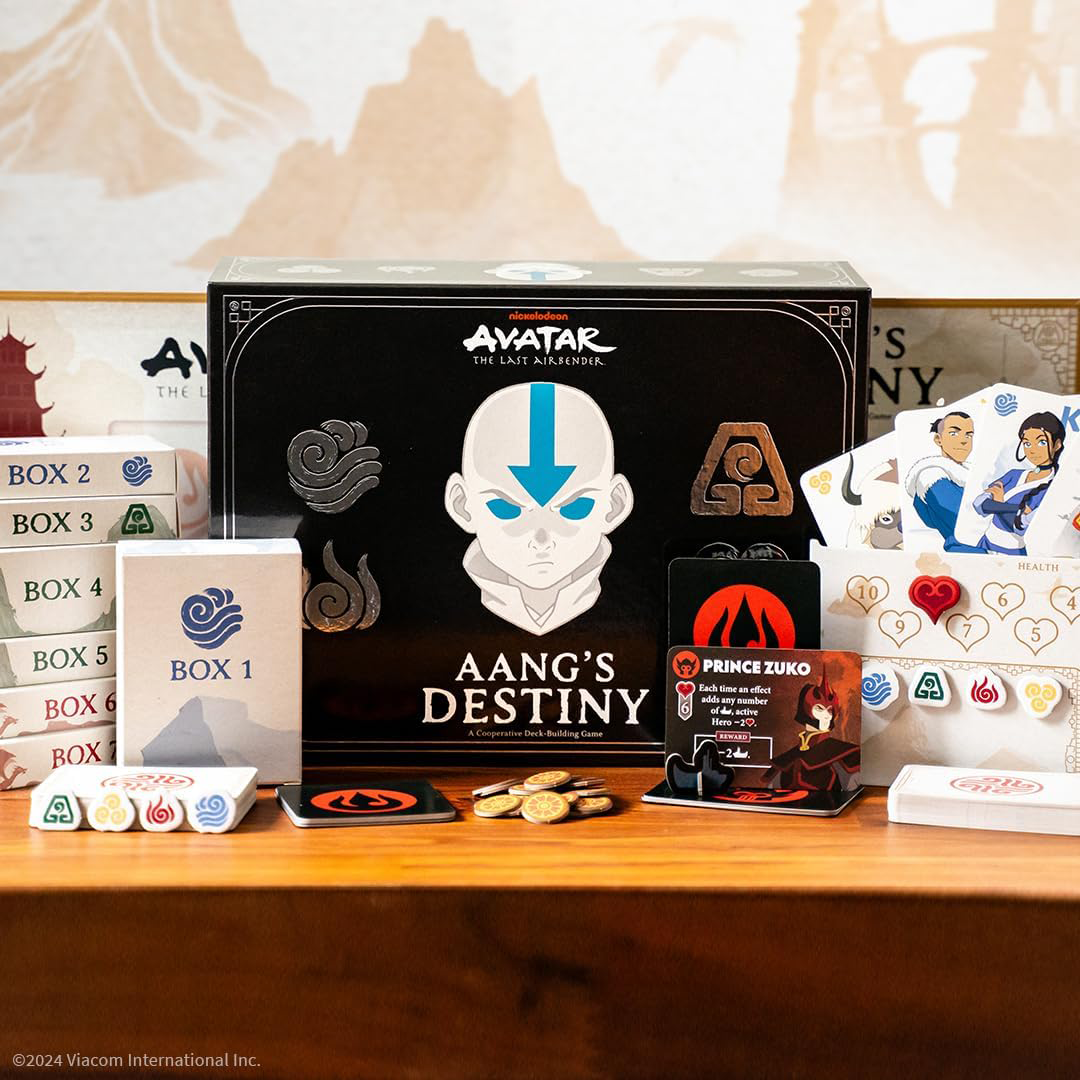 Usaopoly: Avatar Last Airbender Aang's Destiny - Card Games