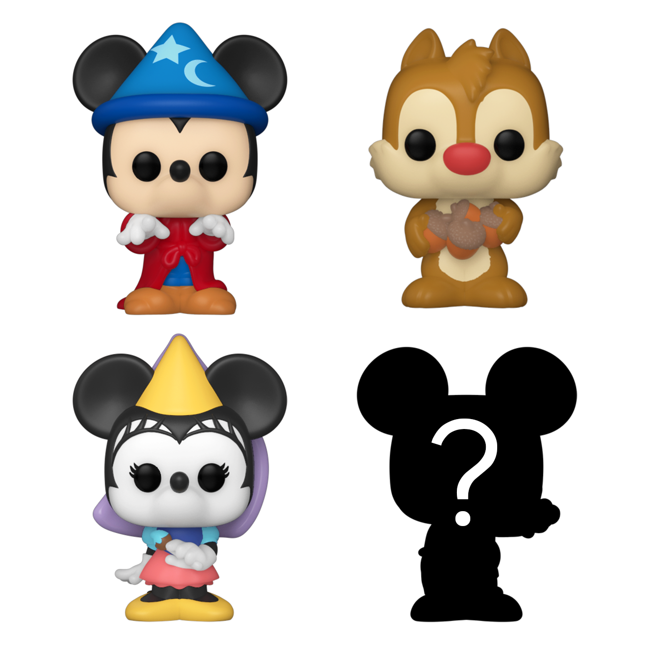 Bitty POP!: Sorcerer Mickey 4-Pack - Mickey & Friends