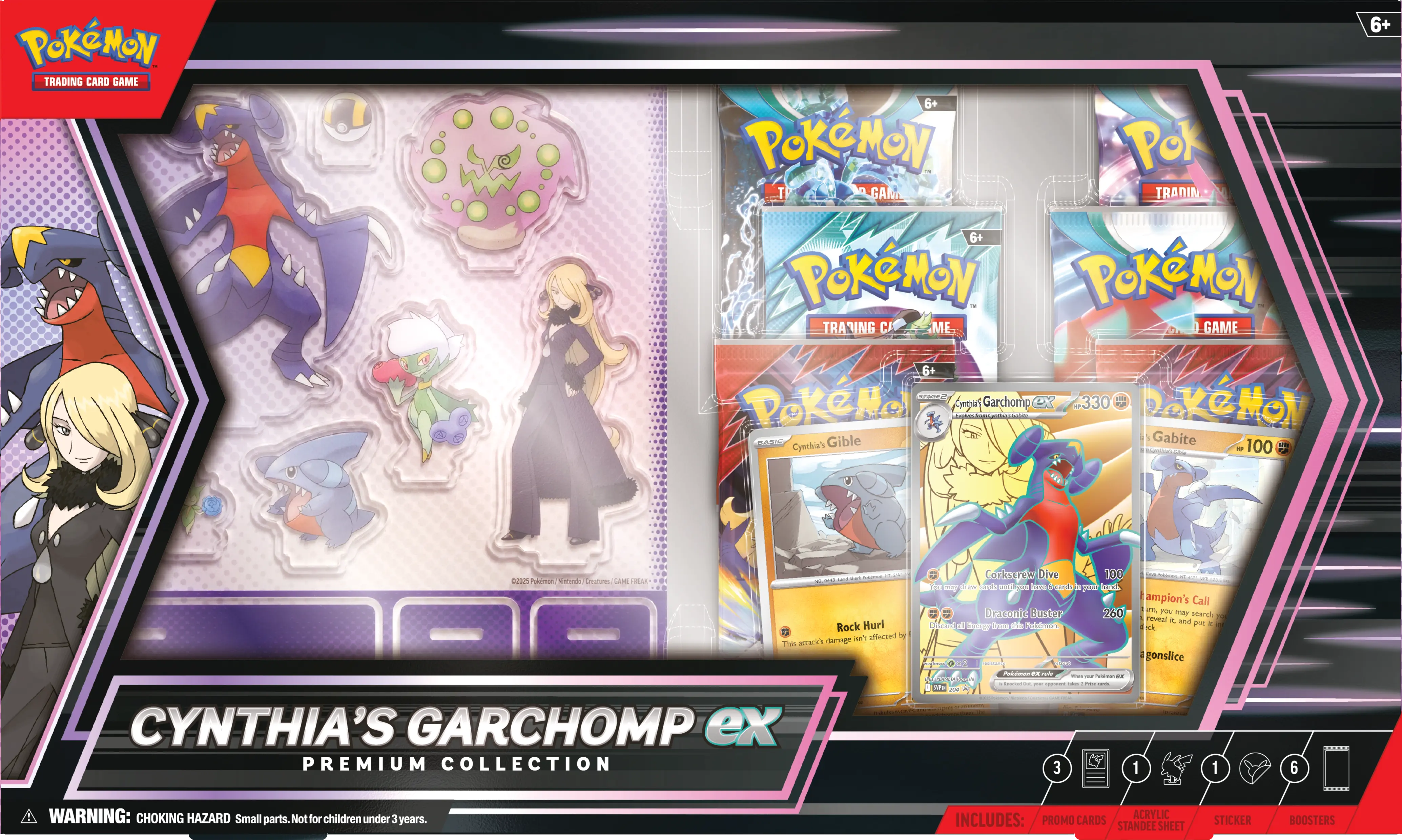 Pokémon TCG: Cynthia's Garchomp ex - Premium Collection (EN)