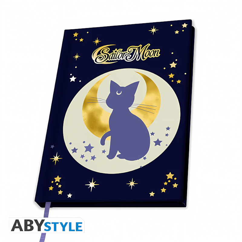 Abysse | Sailoor Moon | Luna & Artemis Premium A5 Notebook