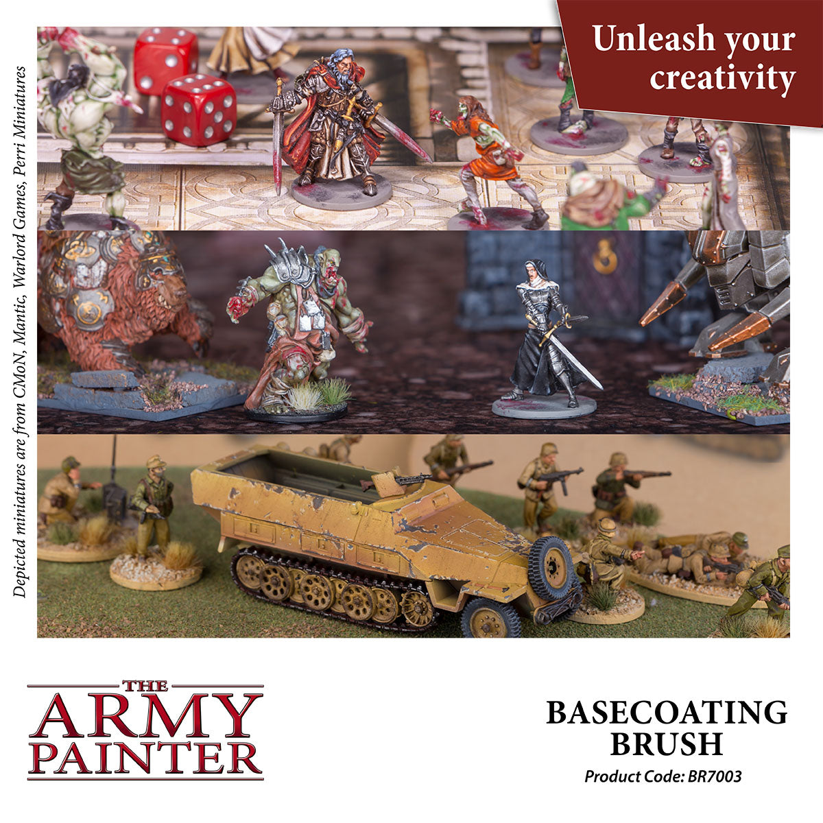The Army Painter - Basecoating - Hobby Brush