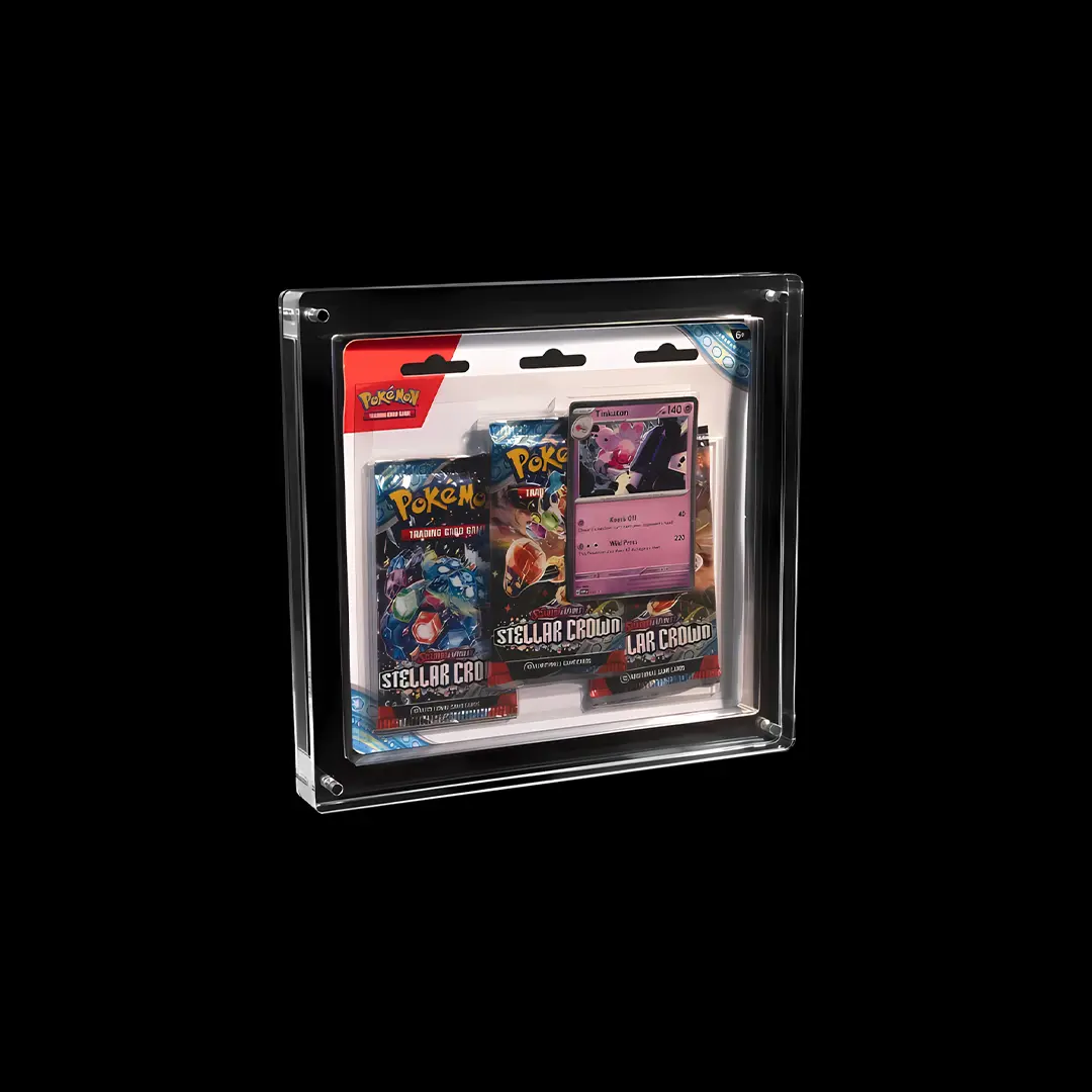 The Acrylic Box - Pokémon 3 Pack Blister