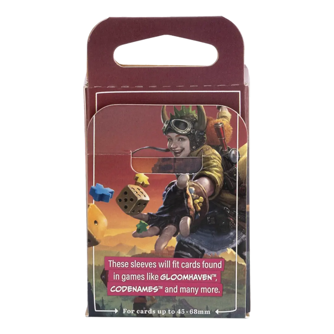 Dragon Shield: European Mini - Clear/Non-Glare - Board Game Sleeves