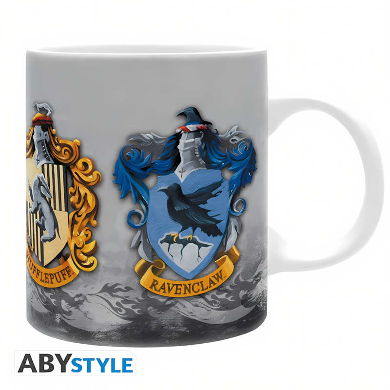 Harry Potter | 4 Houses | Gift Set (Mug (320ml), Acryl® Figure & Postcards)