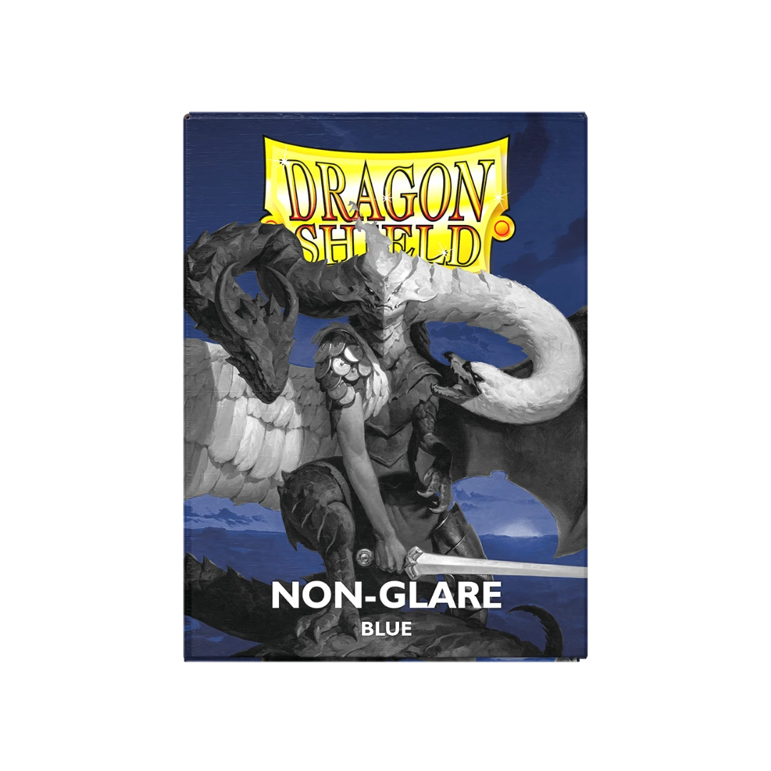 Dragon Shield: Blue - Non-Glare - Matte Sleeves - Standard Size