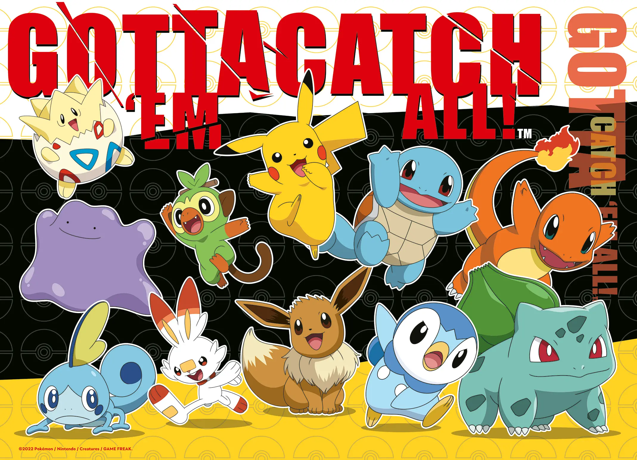 Ravensburger | Pokémon Kumpels | 4x 100 Teile Puzzle