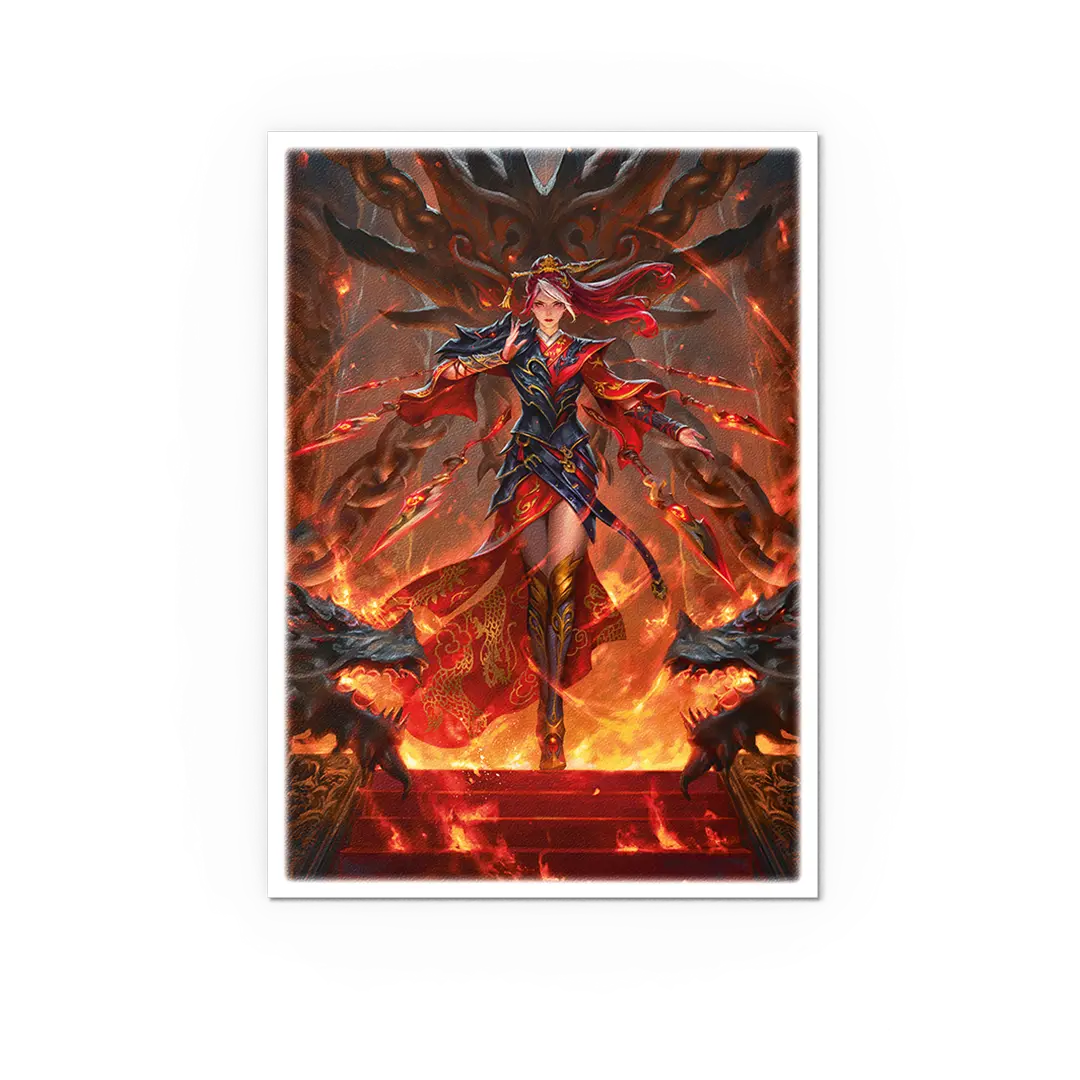 Dragon Shield: Cindra - Matte Art Sleeves - Standard Size