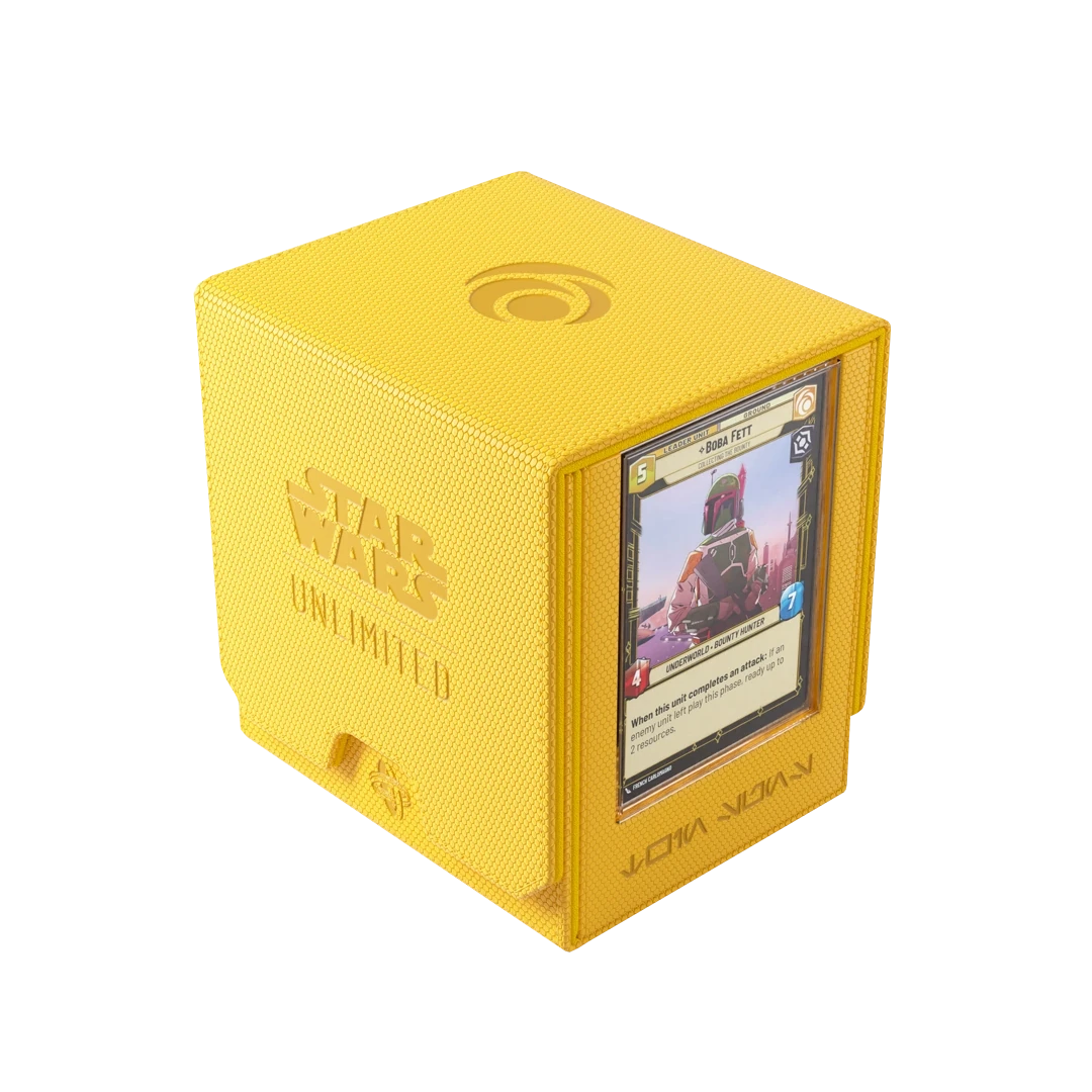 Gamegenic | Star Wars Unlimited Deck Pod | Twin Suns Yellow