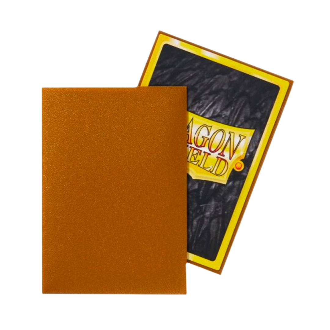 Dragon Shield: Gold - Matte Sleeves - Japanese Size