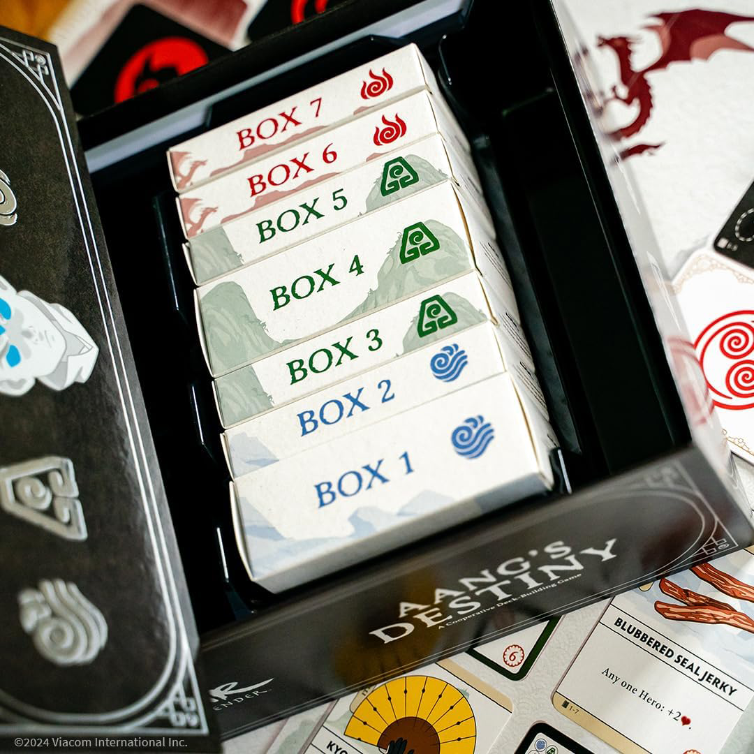 Usaopoly: Avatar Last Airbender Aang's Destiny - Card Games
