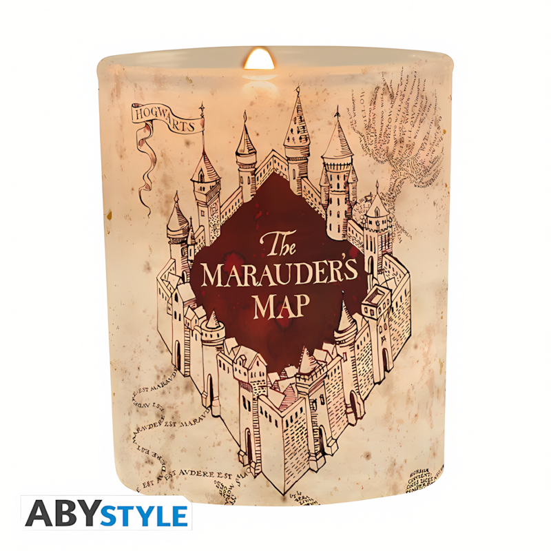 Harry Potter | Marauder's Map | Gift Set (Candle, Acryl® Figure & Stickers)