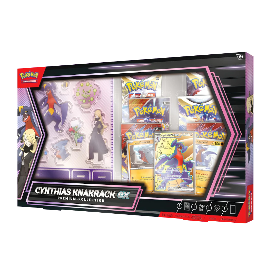 Pokèmon TCG: Cynthias Knakrack ex - Premium Kollektion (DE)