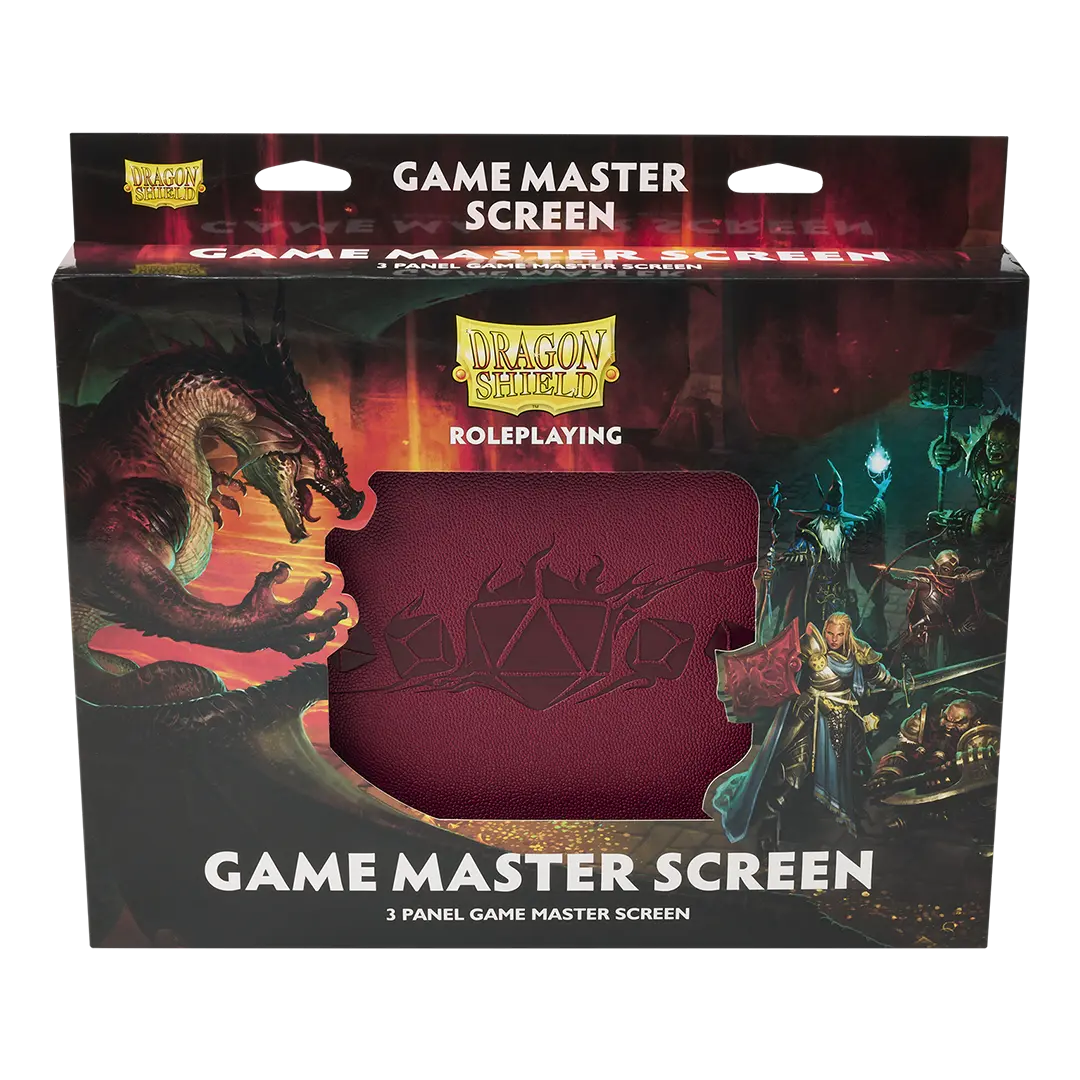 Dragon Shield: Game Master Screen - Blood Red