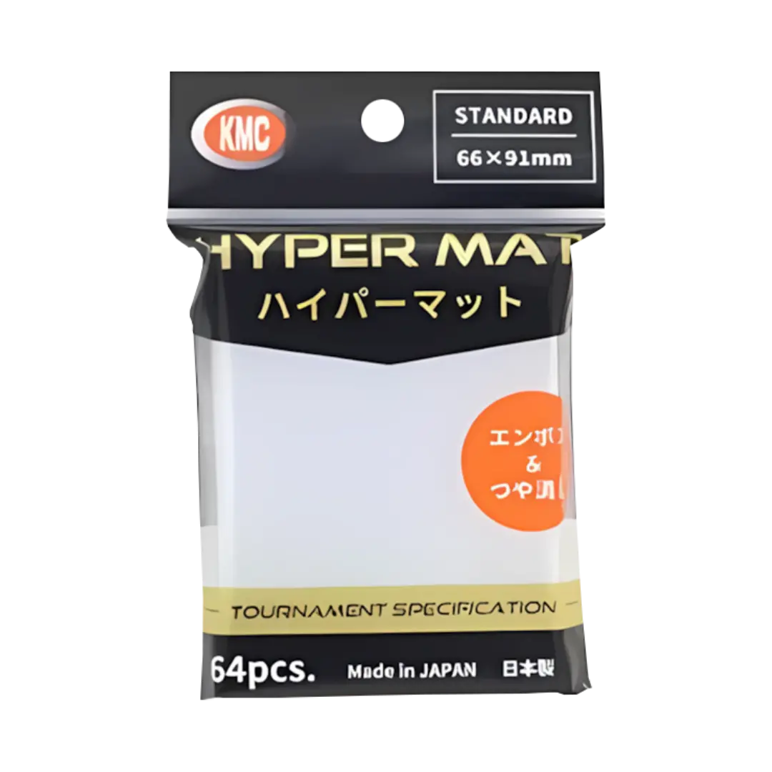 KMC - Standard Sleeves Hyper Mat (64) Stil: Transparent