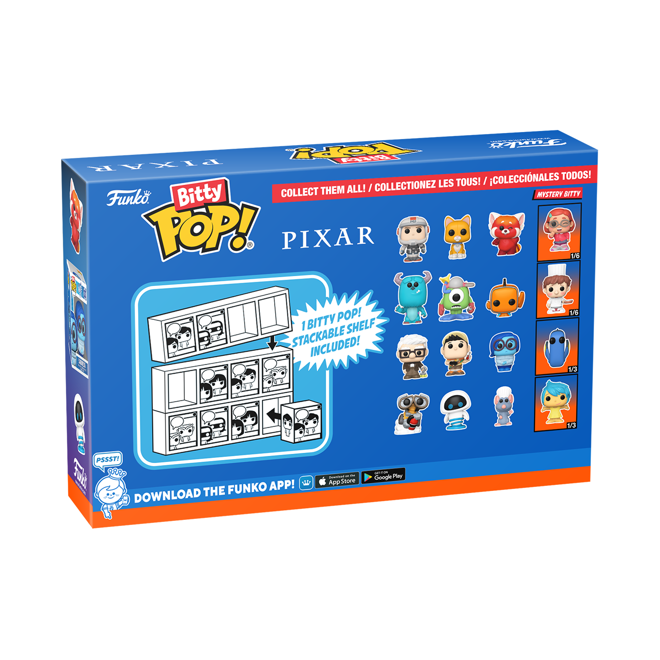 Bitty POP!: Pixar 4-Pack Series 3 - Pixar