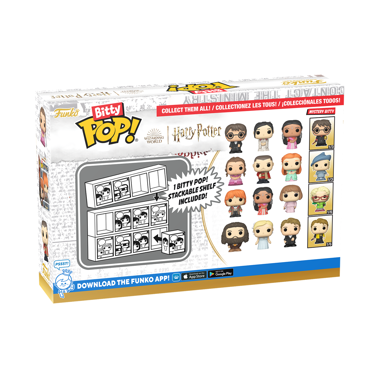 Bitty POP!: Hagrid 4-Pack Series 4 - Harry Potter