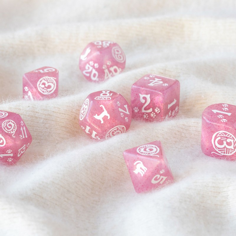 Q Workshop | Daisy | Cats Dice Set