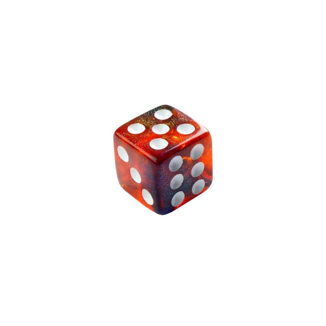 Gamegenic | RPG Dice Set | Galaxy Series Mars D6 (36pc)