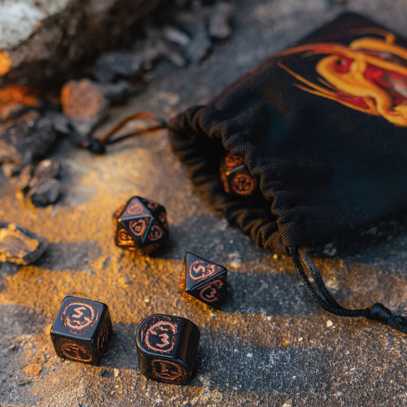 Q Workshop | Black & Adorable | Dragon Dice Bag