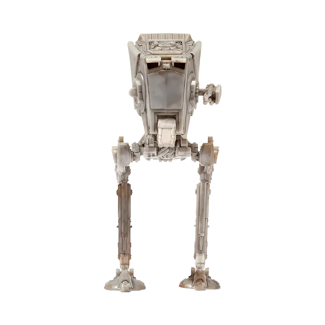 Jazwares: Star Wars - AT-ST auf Hoth - Fahrzeug 8cm (inklusive 1er Spielfigur)