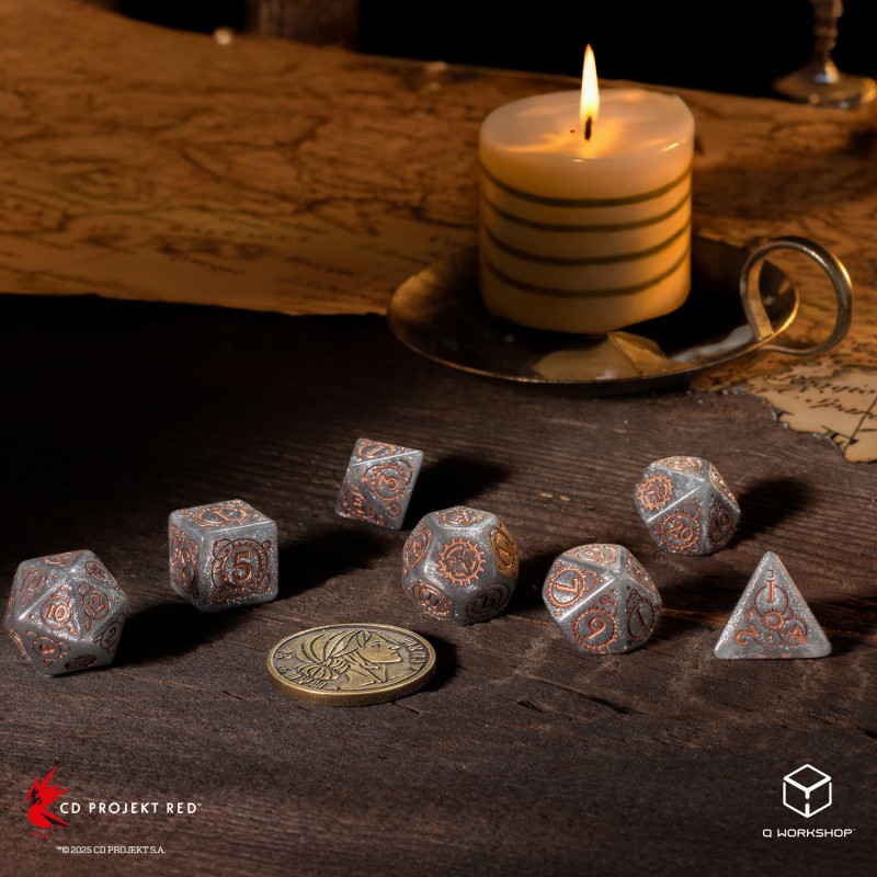 Q Workshop | Ciri - Elder Blood | The Witcher Dice Set