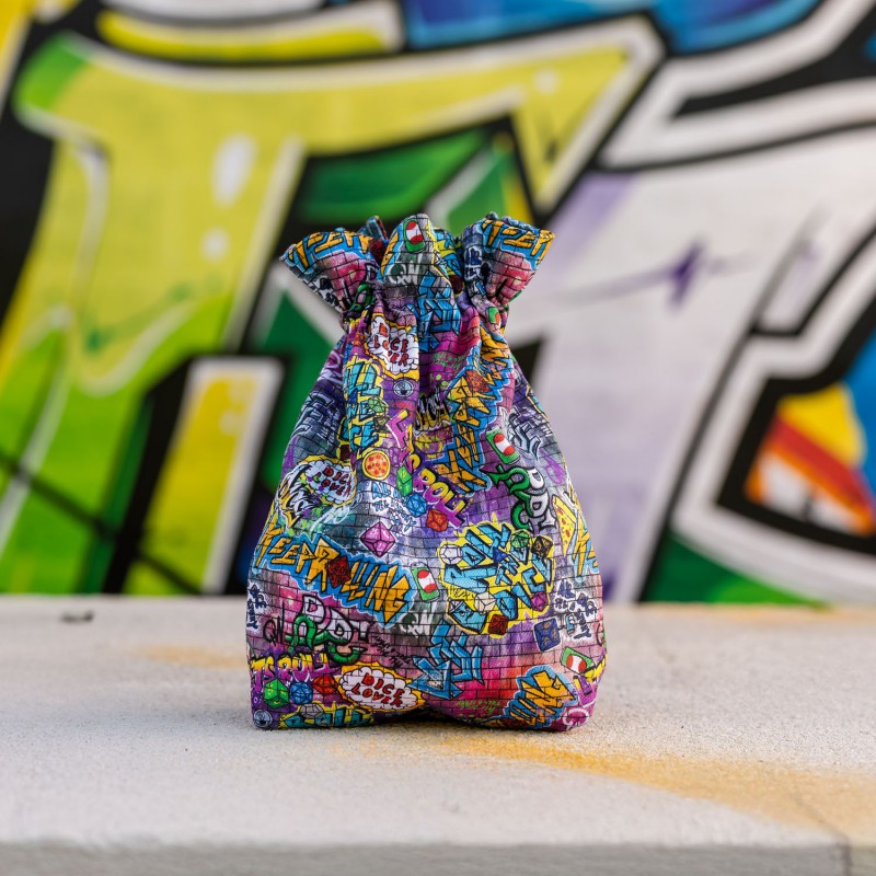 Q Workshop | Graffiti | Full Art Dice™ Pouch