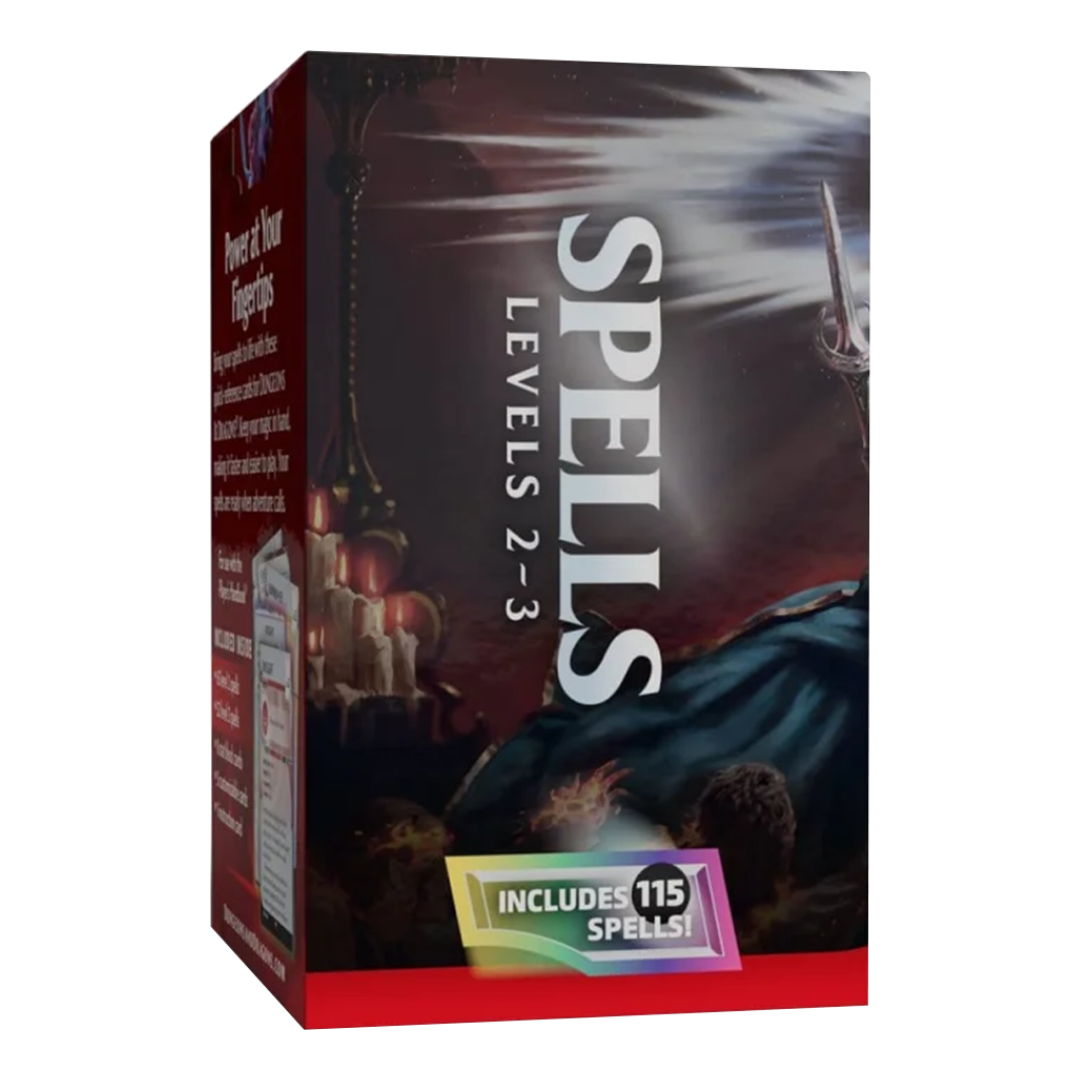 Dungeons & Dragons | Spells Lvl 2-3 | Reference Cards (EN)