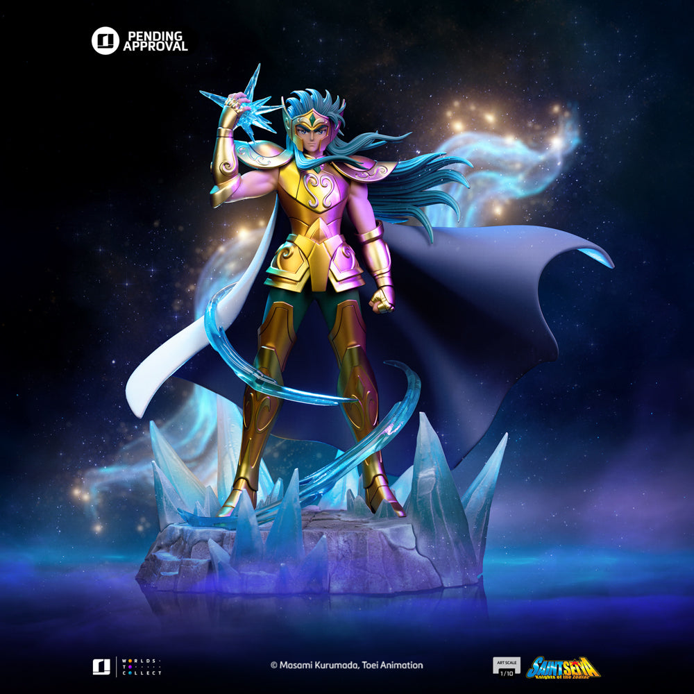Iron Studios | Aquarius Camus | Saint Seiya - Art Scale 1/10