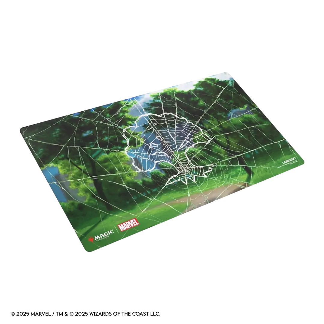 Gamegenic | Magic: The Gathering - Spider-Man / Forest | Shiny Playmat