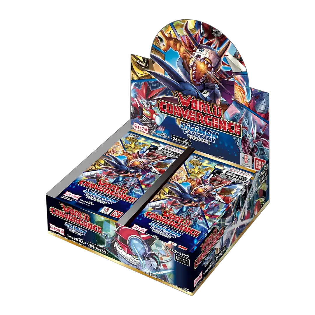 Digimon TCG: BT21 - World Convergence - Booster Display (EN)