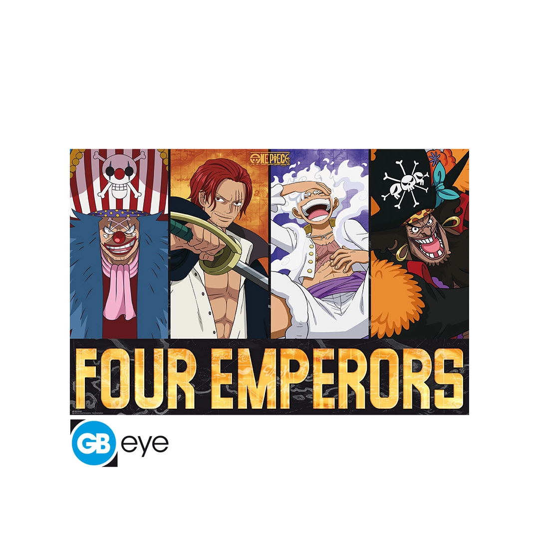 ONE PIECE - Poster Maxi 91.5x61 - The Four Emperors