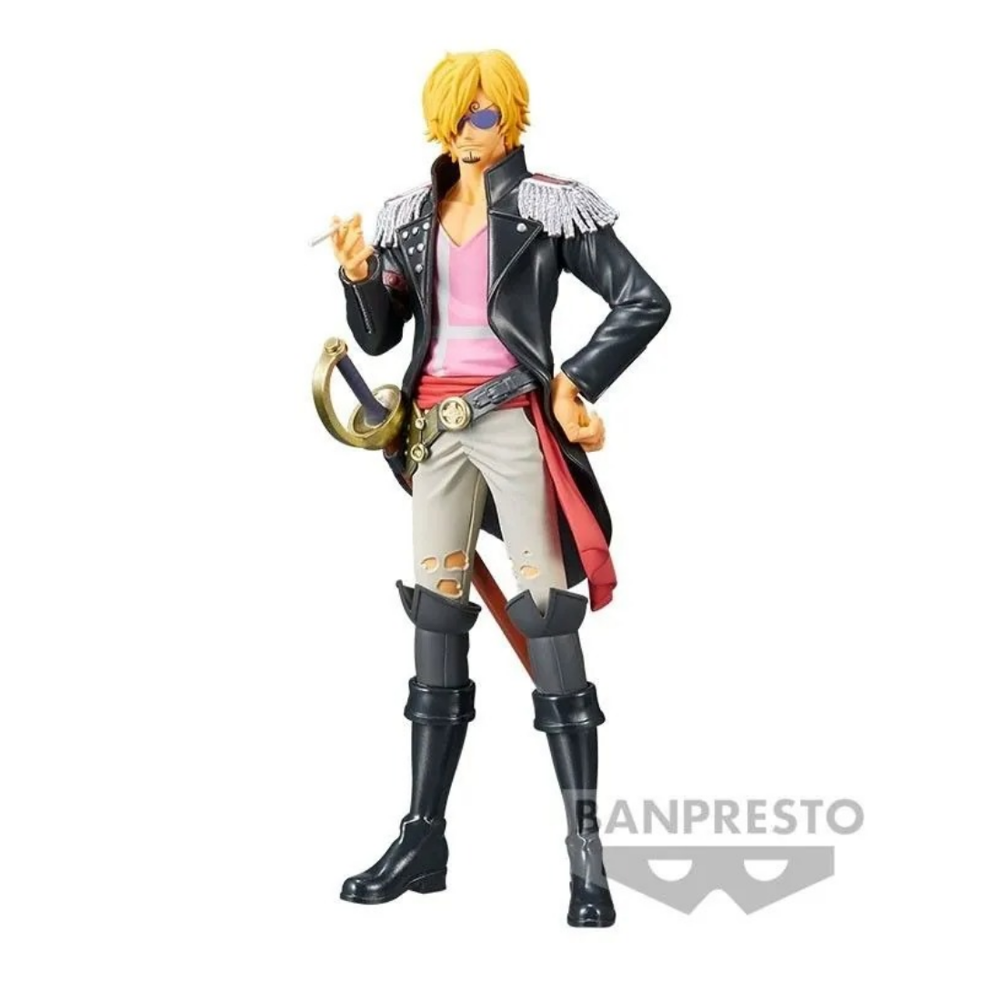 Banpresto | Sanji DXF The Grandline Men Vol. 4 (17cm) | One Piece Film Red