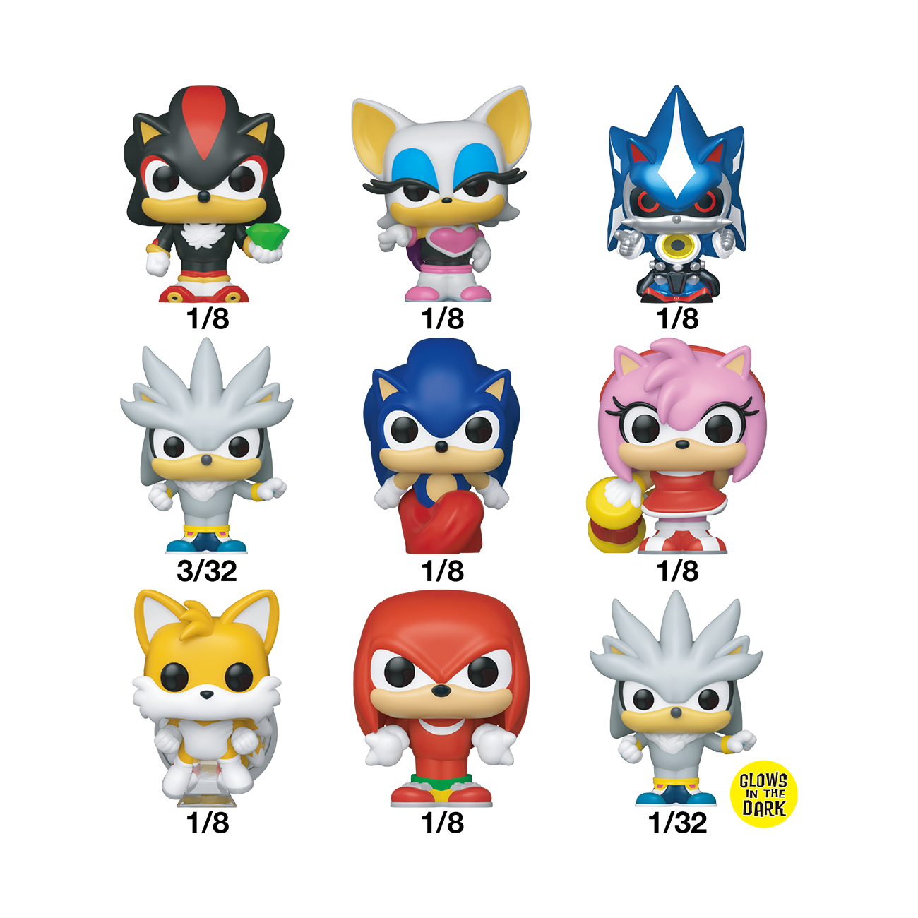 POP! Bitty Single | Various Characters | Sonic The Hedgehog