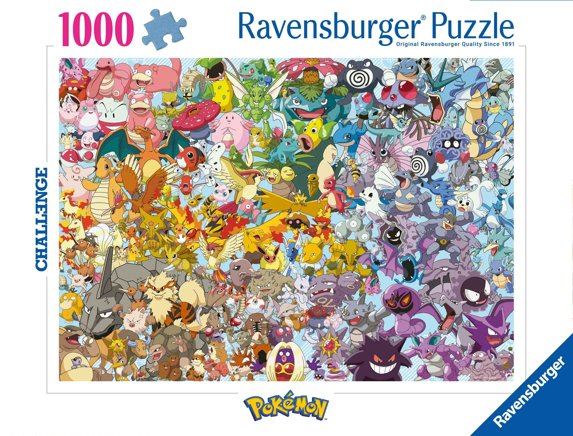 Ravensburger | Pokémon Challenge | 1000 Teile Puzzle