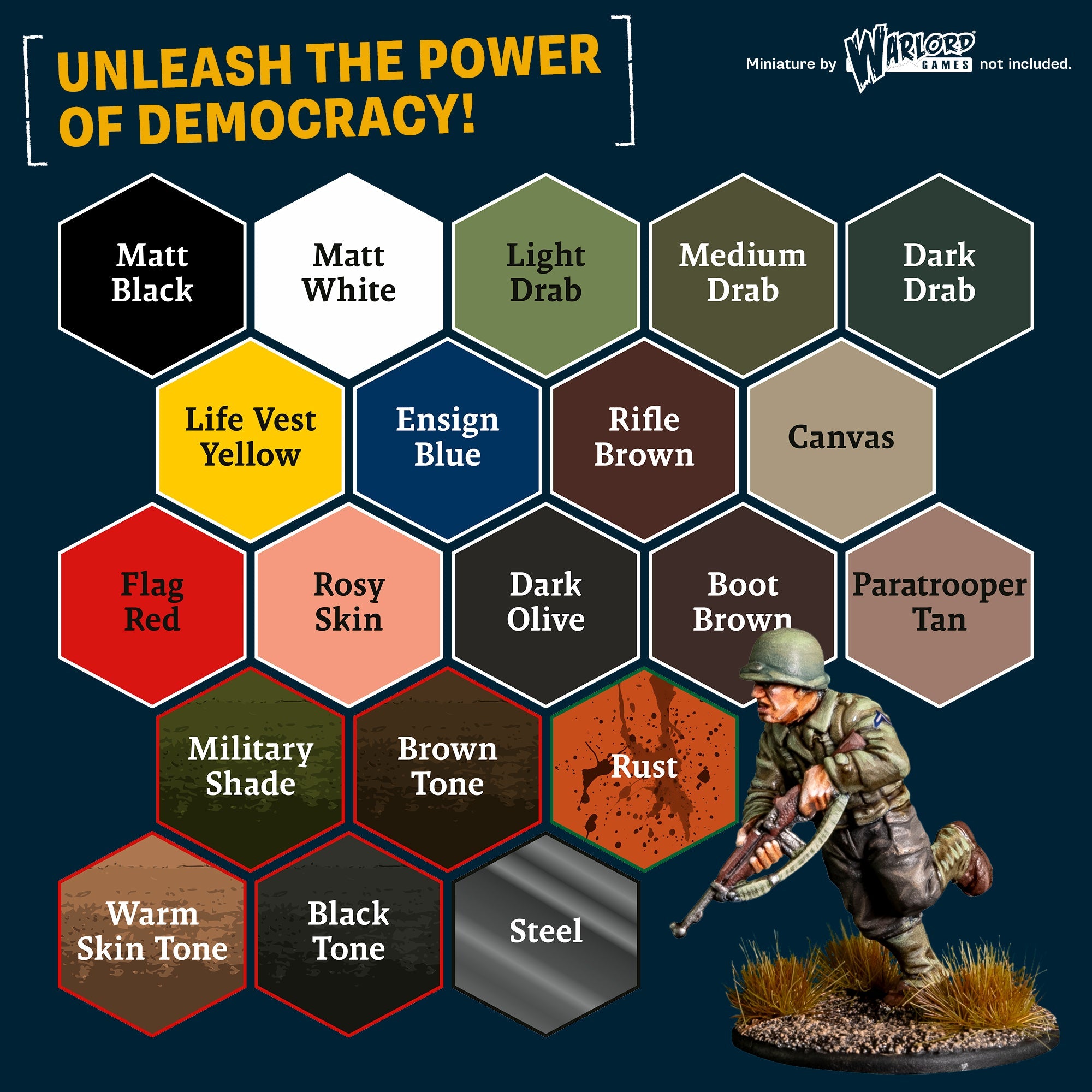 The Army Painter - WWII American - Historical Paint Set