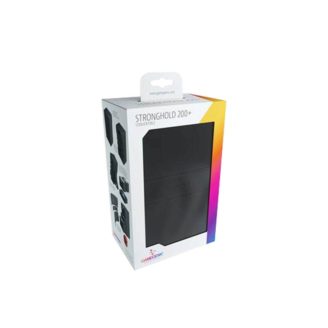 Gamegenic - Deckbox Convertible Stronghold 200+ Stil: Schwarz