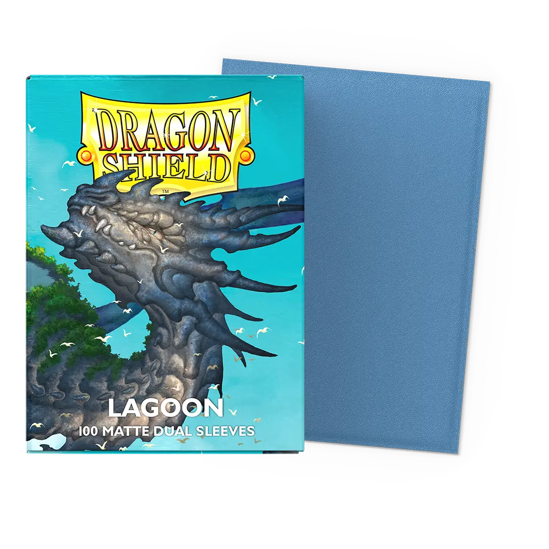 Dragon Shield: Lagoon - Matte Dual Sleeves - Standard Size Dragon Shield: Lagoon - Matte Dual Sleeves - Standard Size