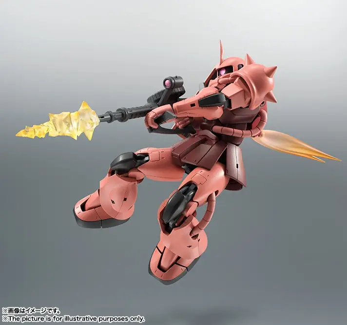 Tamashii Nations | MS-06S Zaku II Custom Model (Version A.N.I.M.E.) The Robot Spirits (13cm) | Gundam