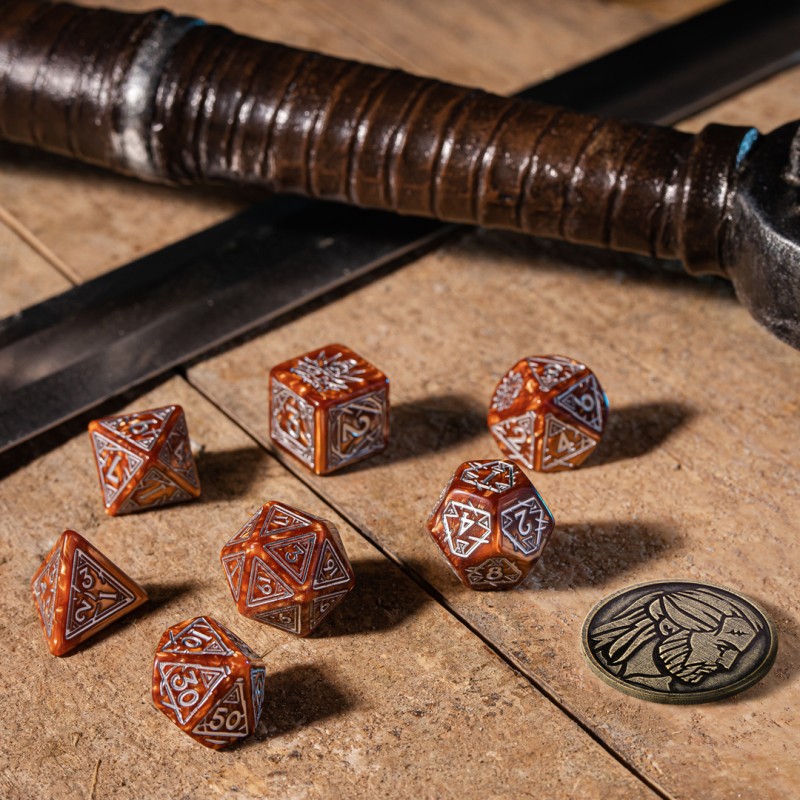 Q Workshop | Geralt - The Monster Slayer | The Witcher Dice Set