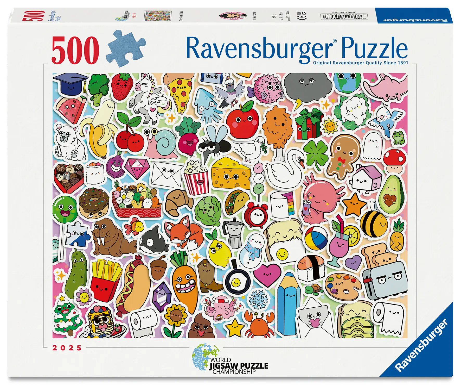 Ravensburger | Niedliches Kawaii Chaos | 500 Teile Puzzle