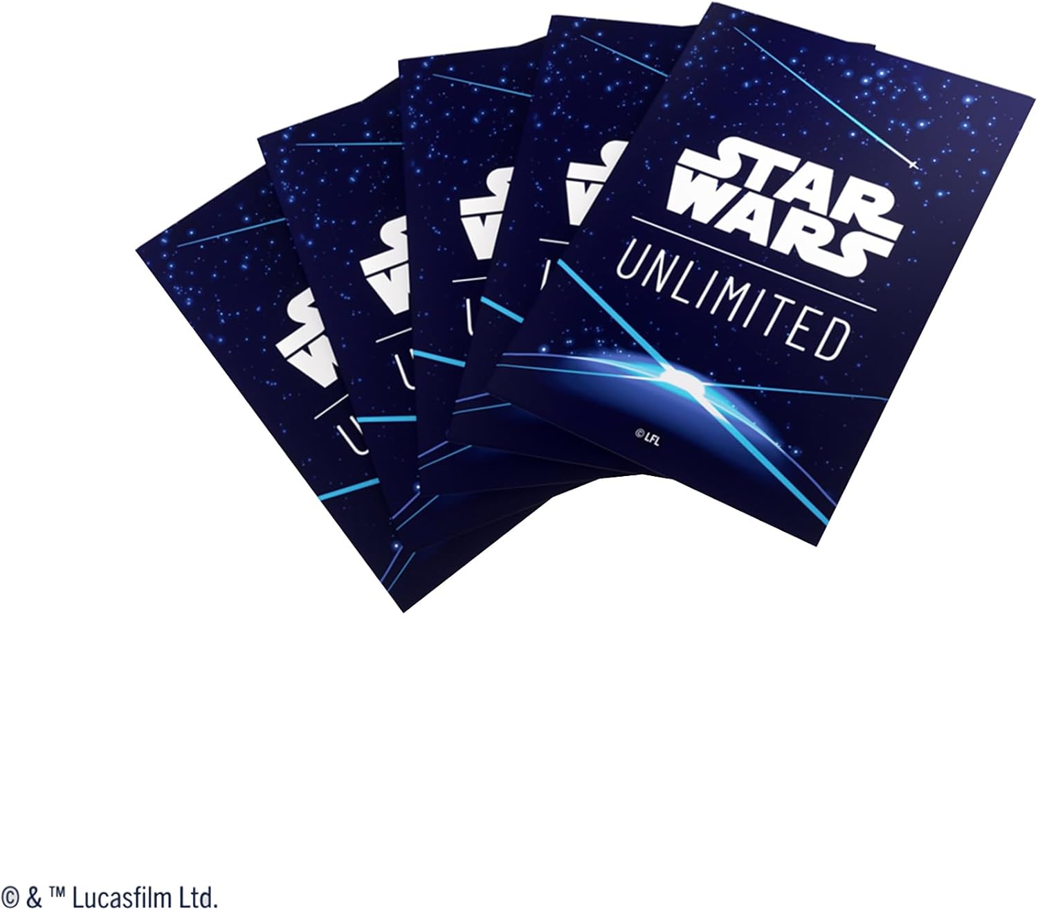 Gamegenic | Star Wars Unlimited Double Sleeving Pack | Space Blue